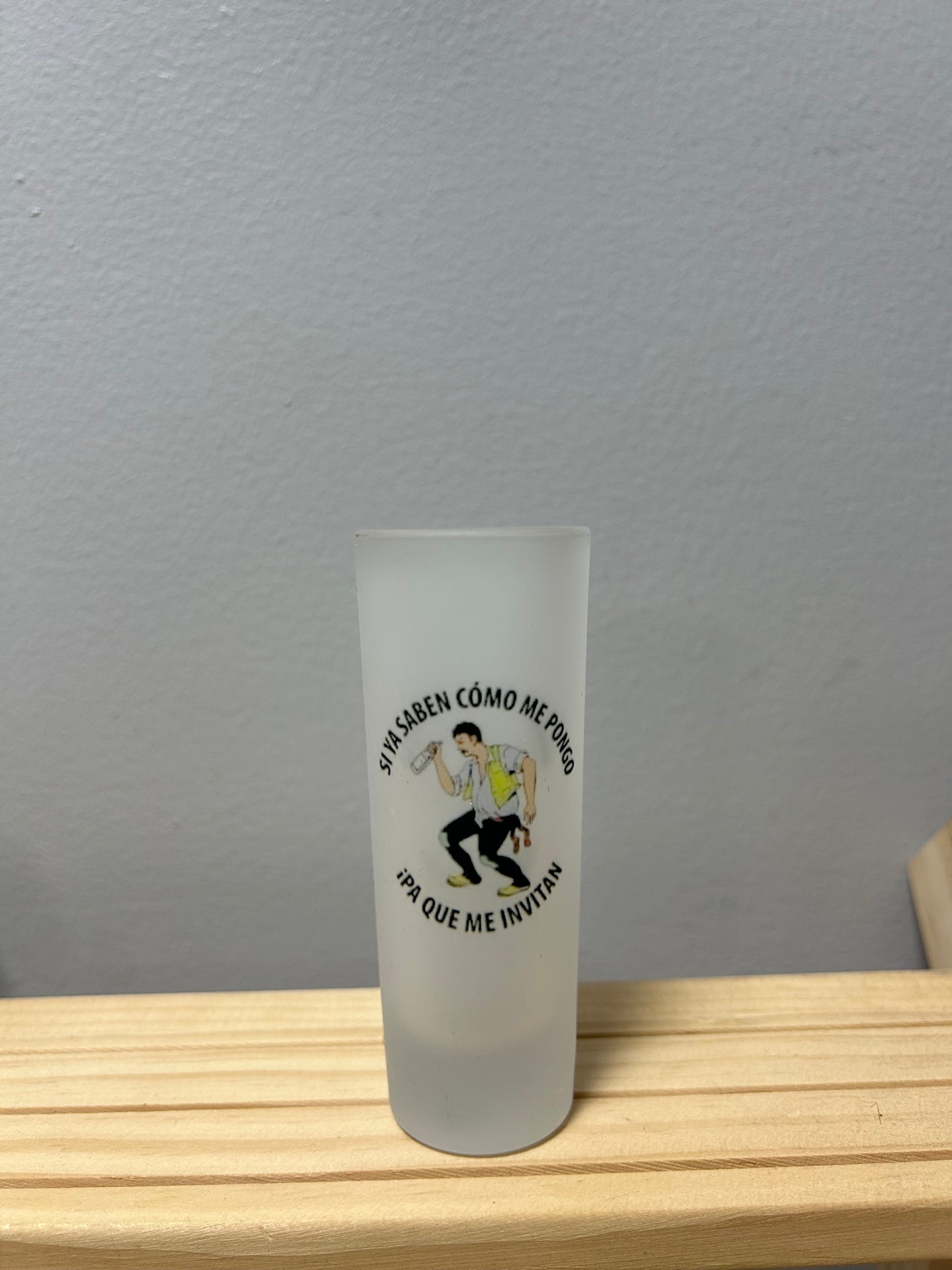Si ya saben cómo Shot glass