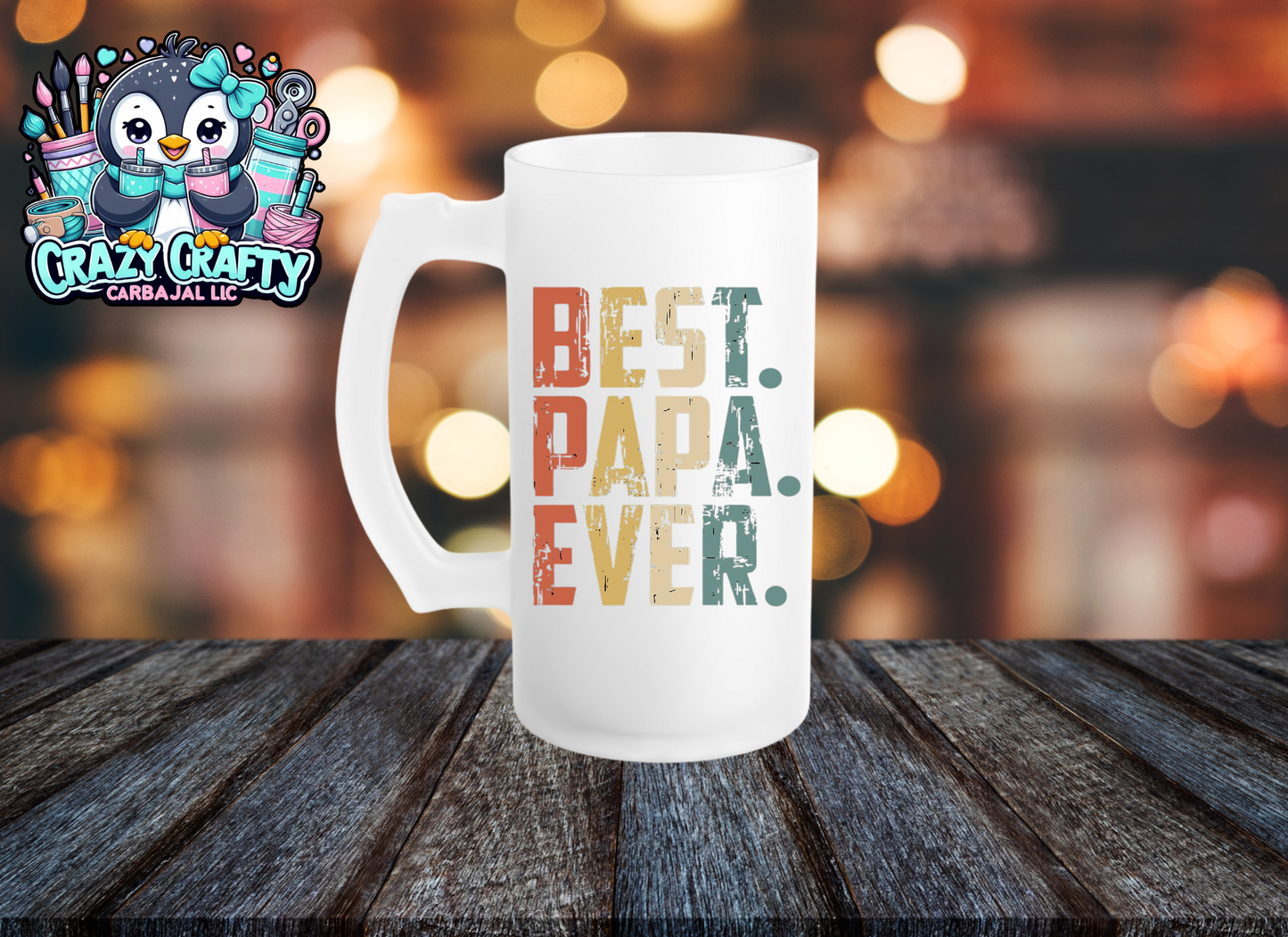 Best papa beer mug