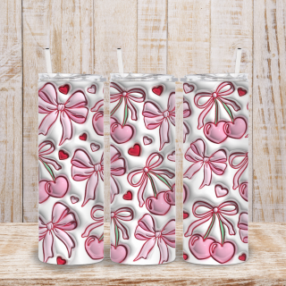 Coquette bows 20 oz Tumbler