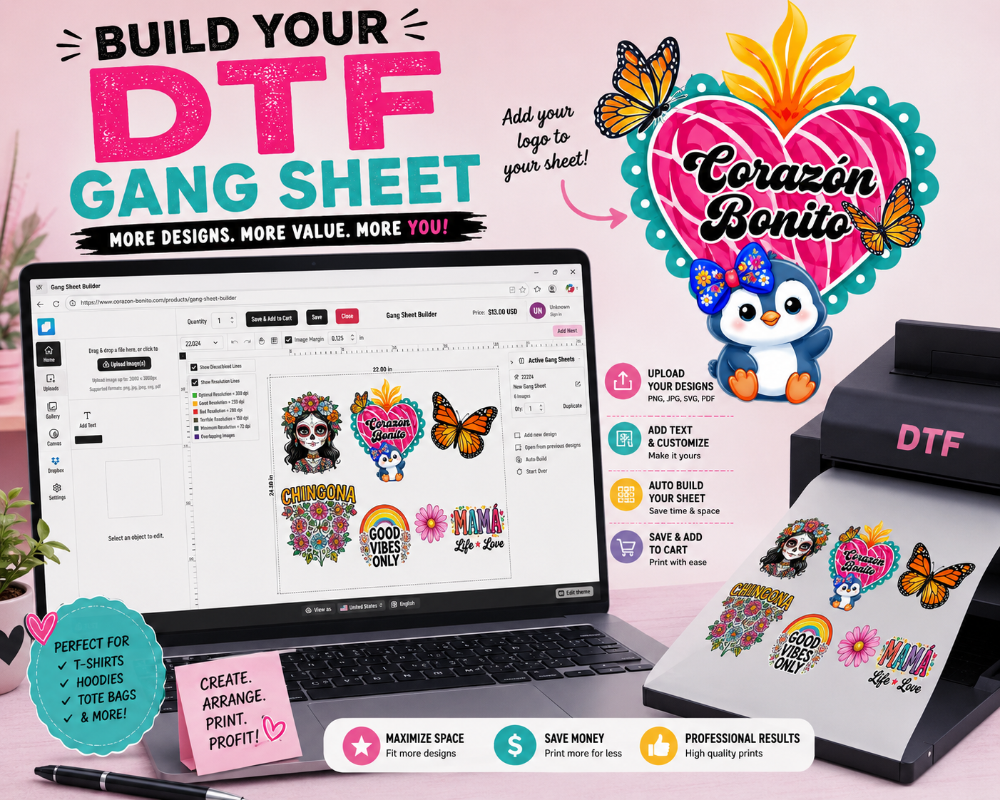 Gang Sheet Builder