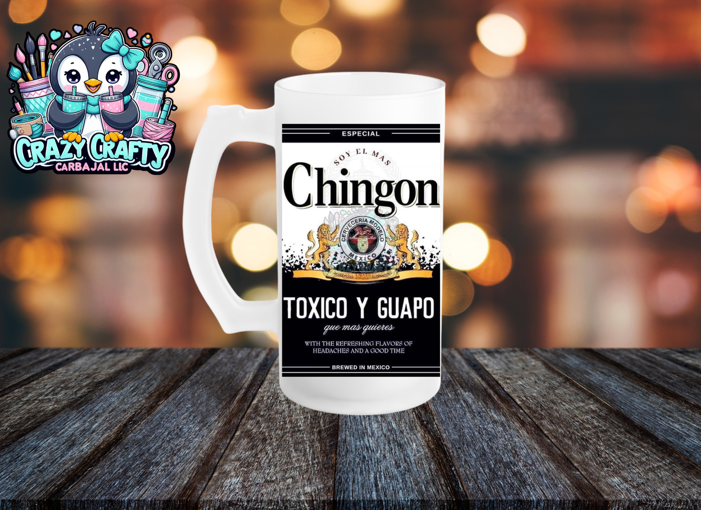 Chingon beer mug