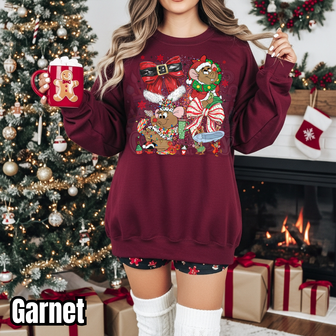 Christmas Bow Crewneck