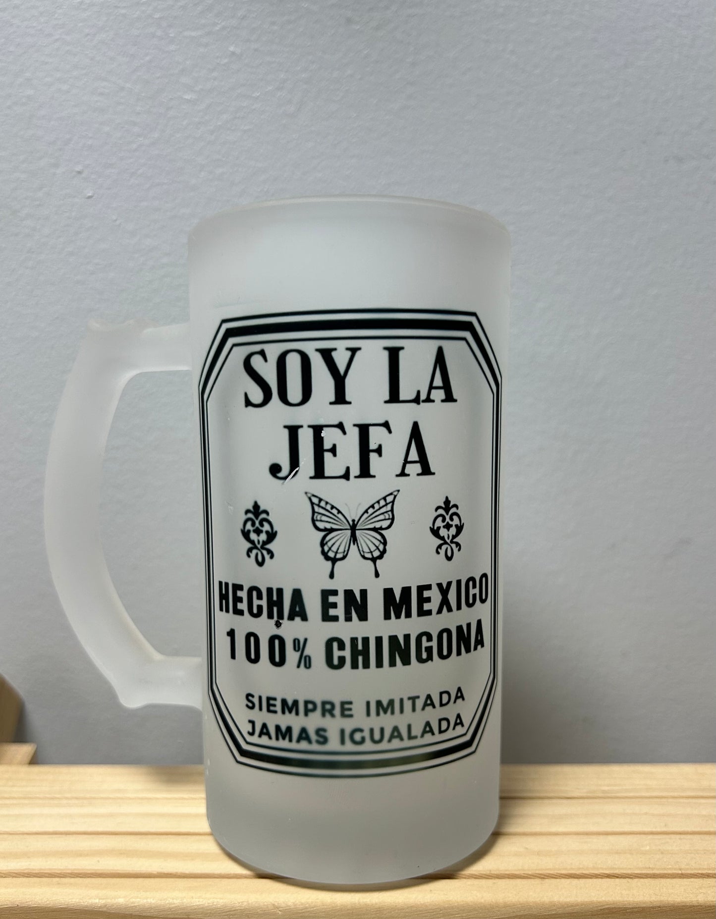Soy la jefa Beer mug 🍺