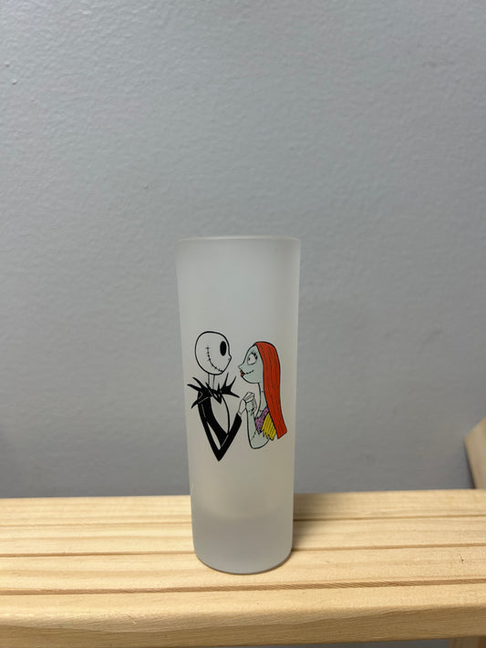 Nitemare couple Shot glass