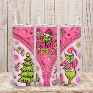 Mr. Green Pink Era 20 oz Tumbler