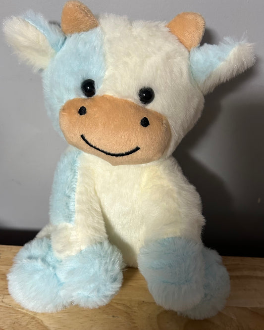 Blue Cow Plushie