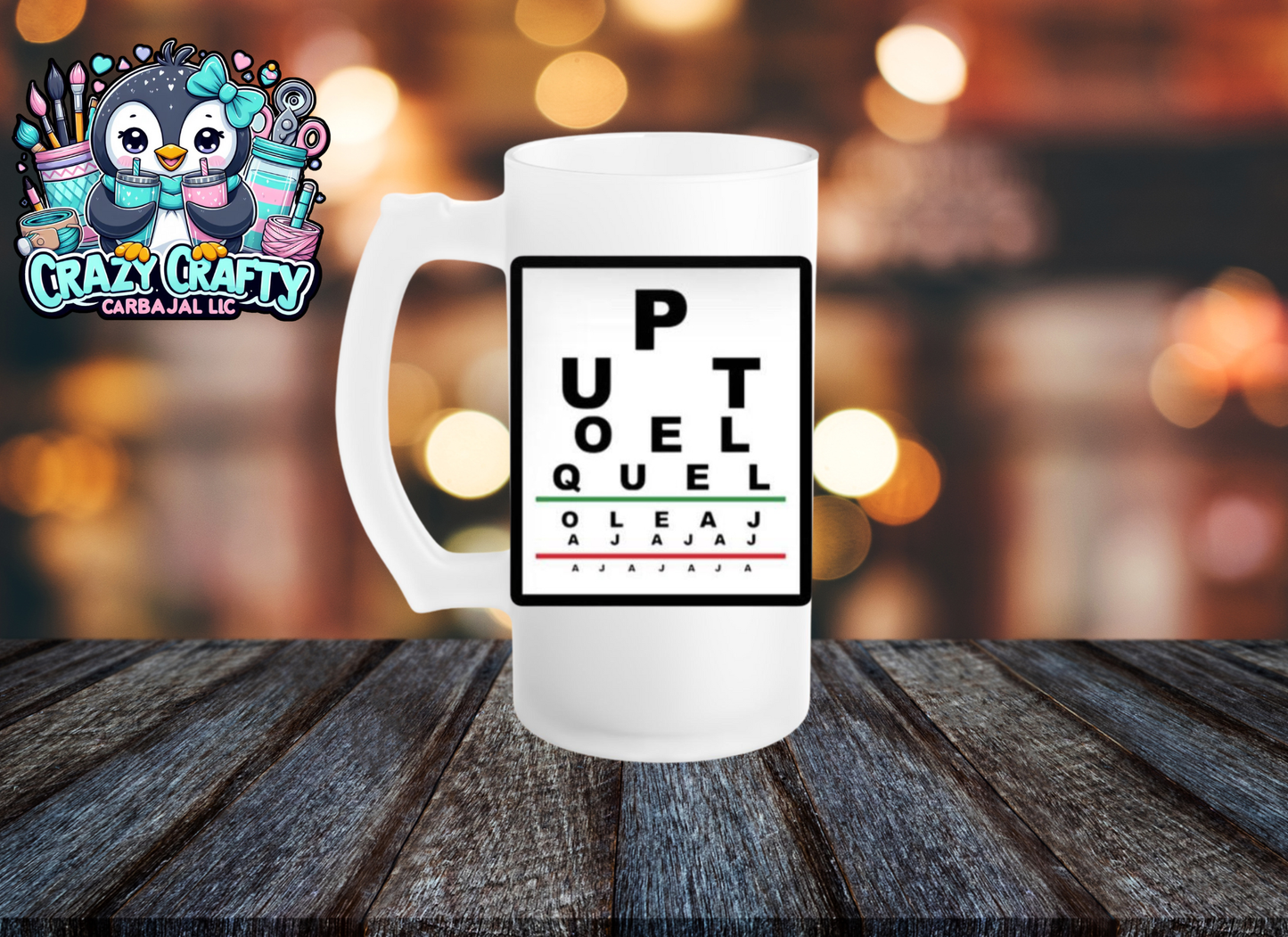 El que lea beer mug