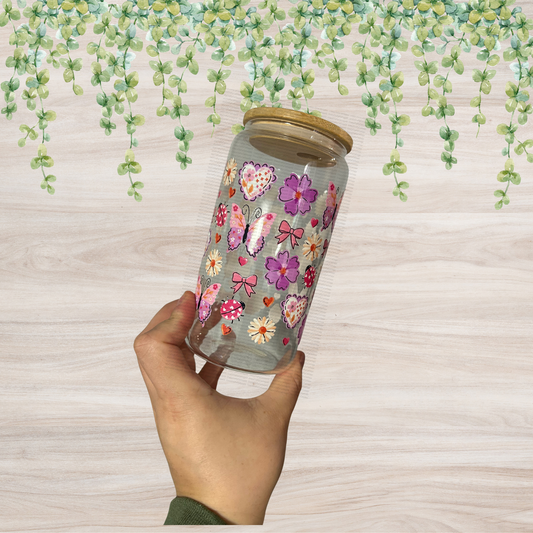 Purple butterfly Libby