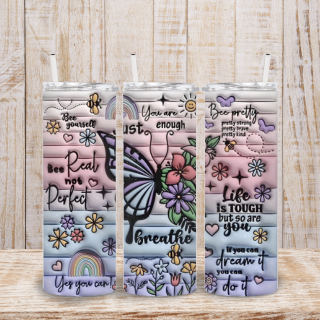Just Breath 20 oz Tumbler
