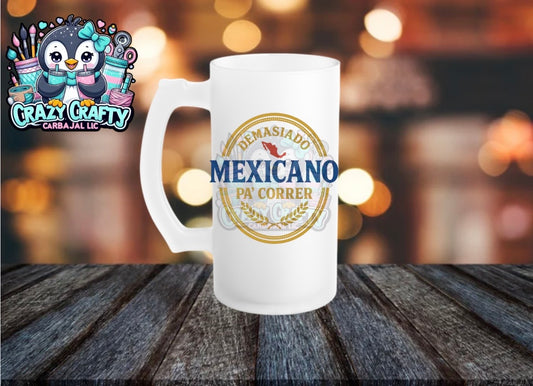 Demasiado beer mug
