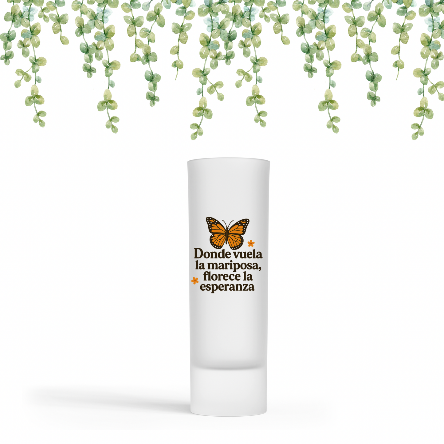 Donde vuela Shot glass