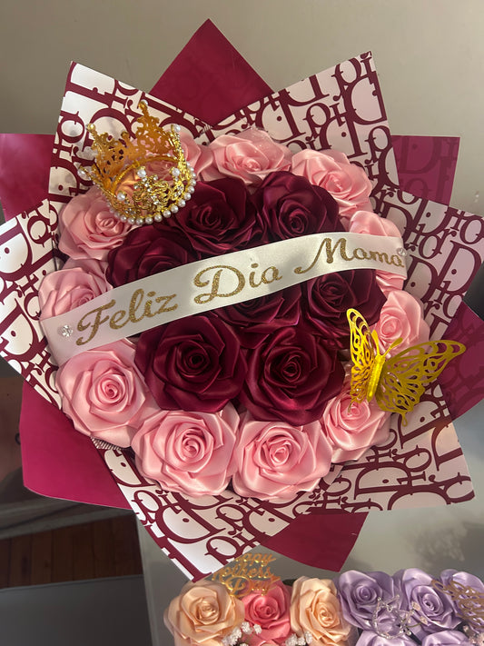 Wine & Rose rose bouquet