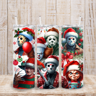 Scary Christmas 20 oz Tumbler