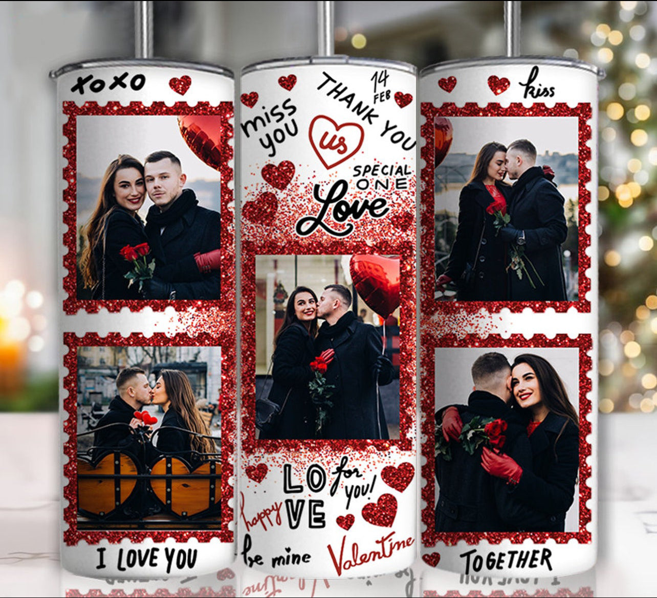 20oz Custom Valentine Tumbler