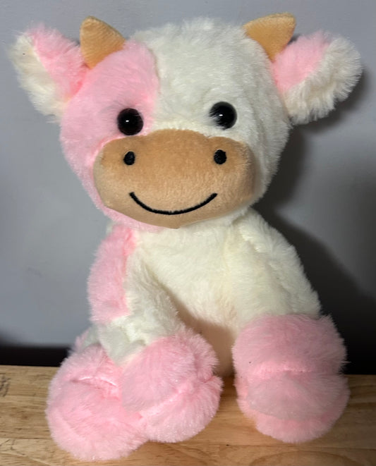 Pink Cow Plushie