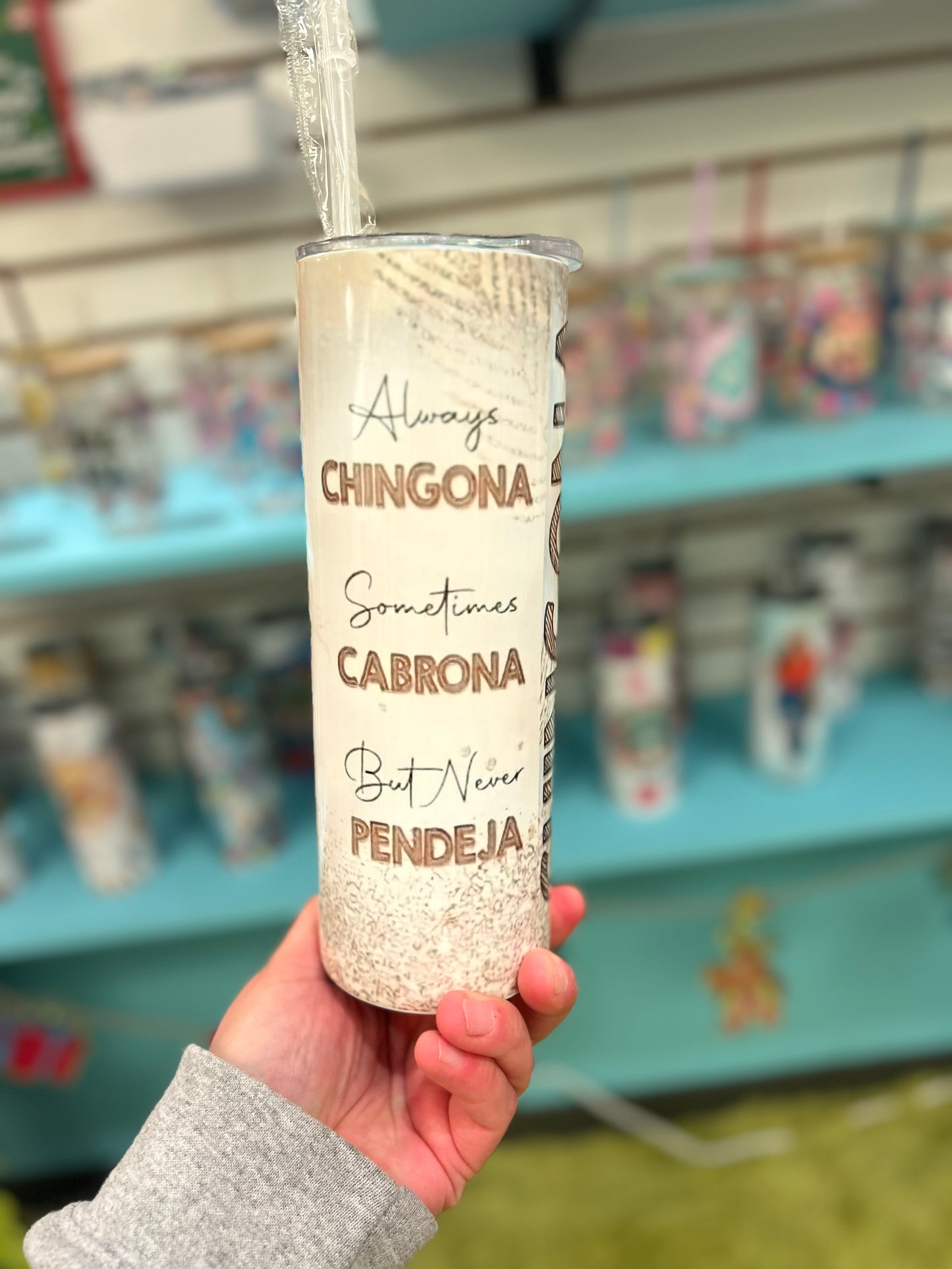 Chingona brown Tumbler