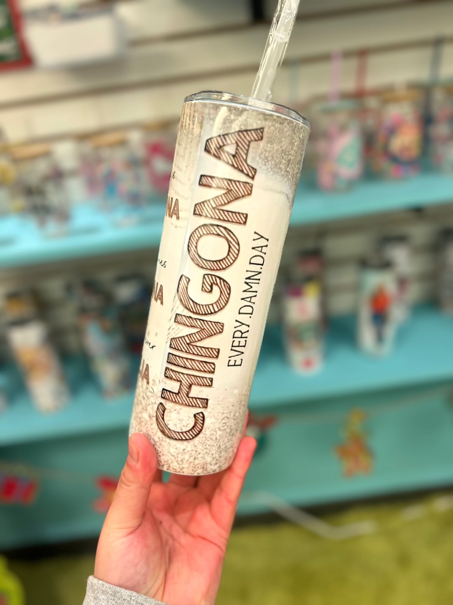 Chingona brown Tumbler