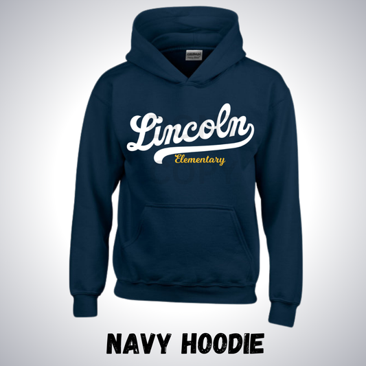 Navy Lions Hoodie