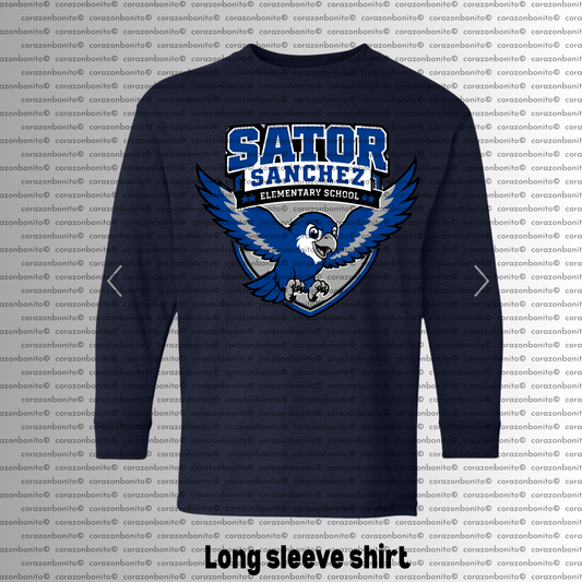 Camiseta de manga larga Flying Sator