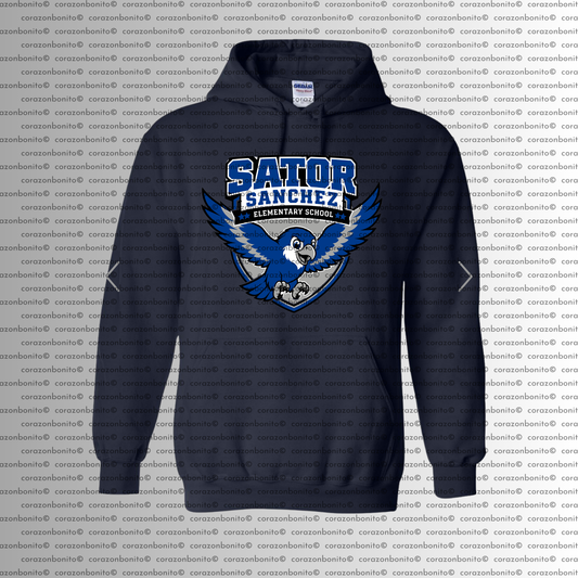 Sudadera con capucha Sator volador